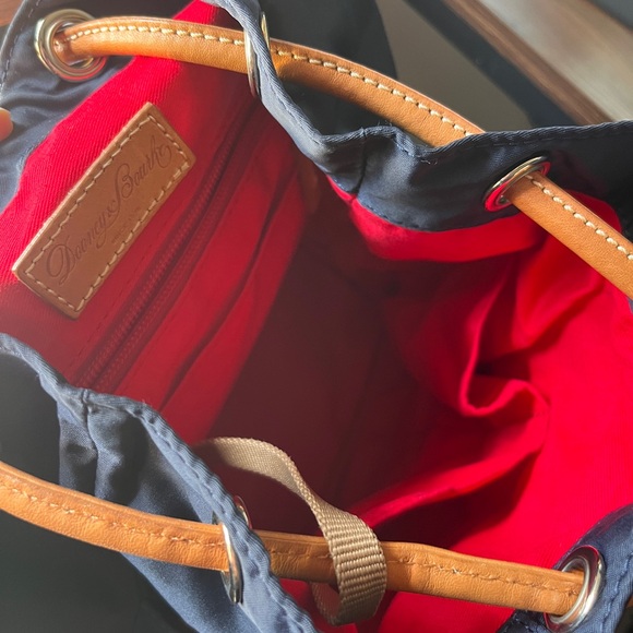 Dooney Burke Navy bookbag - Picture 3 of 3